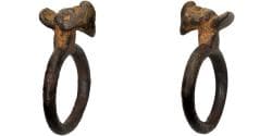 Ivory Coast, Ring coin, 18th-19th Centuries, Bronze,