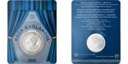 Kazakhstan, 100 Tenge, Roza Baglanova, 2022, Ust-Kamenogorsk, BU, Copper-nickel