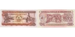Mozambique, 50 Meticais, 1986-06-16, UNC(65-70)