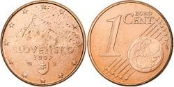 Slovakia, Euro Cent, 2009, Kremnica, BU, , Copper Plated Steel, KM:95