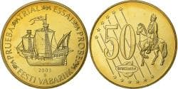 Estonia, Medal, 50 C, Essai Trial, 2003, , Bi-Metallic