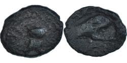 Coin, Atrebates, Bronze CAITIO/AMANDI, 60-40 BC, , Bronze