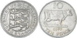 Guernsey, 10 Pence, 1977