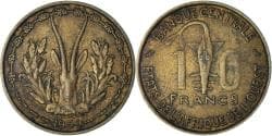 Coin, West African States, 10 Francs, 1959