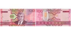 Banknote, Turkmenistan, 100 Manat, 2005, UNC(65-70)
