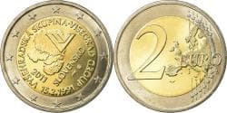 Slovakia, 2 Euro, Visegrad Group, 20th Anniversary, 2011,