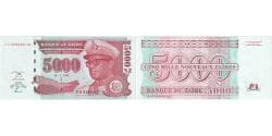 Zaire, 5000 Nouveaux Zaïres, 1995, 1995-01-30, KM:69, AU(55-58)