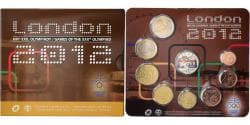 Slovakia, Set 1 ct. - 2 Euro + Token, XXX Olympics Games, London, BU, 2012