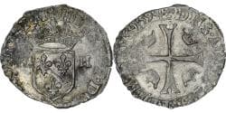 Principality of Dombes, Henri II de Montpensier, Douzain, 1594, Trévoux
