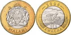 Malawi, 10 Kwacha, 2006, Bi-Metallic, , KM:58