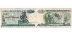 Zimbabwe, 20 Dollars, VF(20-25)