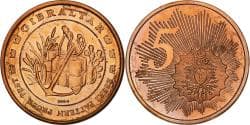 Gibraltar, 5 Euro Cent, Fantasy euro patterns, Essai-Trial, Proof, 2004, Copper