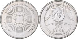 Albania, 50 Lekë, 2004, Copper-nickel, , KM:90