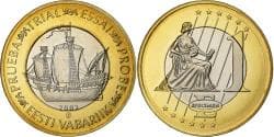 Estonia, Medal, 1 E, Essai-Trial, 2003, Exonumia, , Bi-Metallic