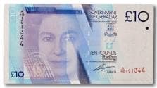 Gibraltar, 10 pounds 2010