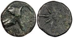 Pontos Uncertain city Anonymous ca. 130-100 B.C. AE16 Fine