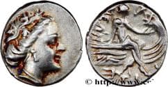EUBOEA - HISTIAIA Histiée,Eubée c. 196-168 AC. (14,5mm, 2,34g, 12h)
