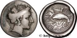 EUBOEA - CHALCIS Chalcis, Eubée c. 338-308 AC. (16,5mm, 3,53g, 9h)