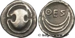 BEOTIA - THESPIAE Thespies, Béotie c. 394-369 AC. (10mm, 0,80g, h)