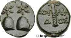 COLCHIS - DIOSKOUROS Dioscuras, Colchide c. 105-90 AC. (18mm, 4,46g, 12h)