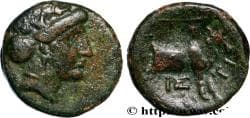 EUBOEA - HISTIAIA Histiée,Eubée 338-304 AC. (13mm, 1,59g, 12h)