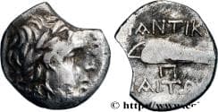 TAURIC CHERSONESE - PANTICAPEUM Panticapée c. 120-105 AC. (15,5mm, 2,99g, 3h)