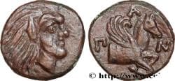 TAURIC CHERSONESE - PANTICAPEUM Panticapée, Chersonèse Taurique c. 310 -304/303 AC. (15,5mm, 2,46g, 12h)