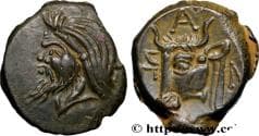 TAURIC CHERSONESE - PANTICAPEUM Panticapée c. 350 AC (18,5mm, 4,15g, 6h)