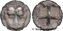 TAURIC CHERSONESE - PANTICAPEUM Panticapée, Chersonèse Taurique c. 470-460 AC. (8mm, 0,48g, h)