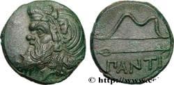 TAURIC CHERSONESE - PANTICAPEUM Panticapée, Chersonèse Taurique c. 340-325 AC. (26mm, 10,76g, 8h)