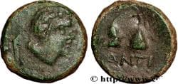TAURIC CHERSONESE - PANTICAPEUM Panticapée, Chersonèse Taurique c. 150-120 AC (13mm, 2,50g, 6h)