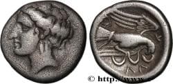 EUBOEA - CHALCIS Eubée, Chalcis c. 338-308 AC. (15,5mm, 3,48g, 6h)
