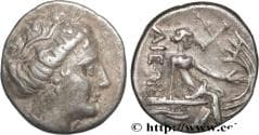 EUBOEA - HISTIAIA Histiée,Eubée c. 196-168 AC. (14mm, 2,14g, 12h)