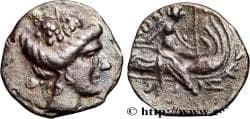 EUBOEA - HISTIAIA Histiée,Eubée c. 168-146 AC. (12,5mm, 0,70g, 1h)