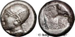 MASSALIA - MARSEILLE Marseille (13) c. 480 AC. (9mm, 1,38g, h)