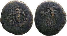 Pontos, Amisos AE21 Aegis with facing head of Gorgon at center