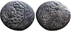 Pontos, Amisos AE23 Aegis with facing head of Gorgon at center