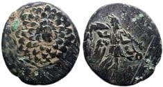 Pontos, Amisos AE23 Aegis with facing head of Gorgon at center