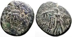 Pontos, Amisos AE19 Aegis with facing head of Gorgon at center