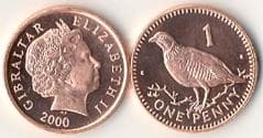 Gibraltar KM773(U) 1 Pence