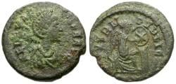 Aelia Flaccilla (AD 383-386) Æ4 / Victory