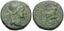 Pontos. Amisos. Papirius Carbo, proconcul Æ20 / Roma