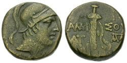 Pontos. Amisos Æ18 / Sword in Sheath