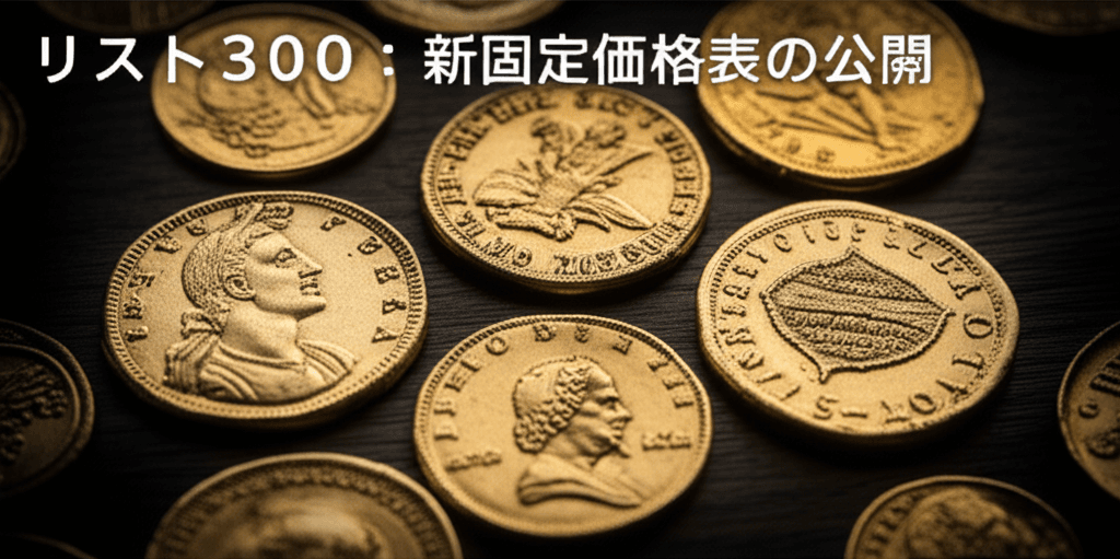 Elsen社List 300公開:グレード細分化がもたらすヌミスマティック市場の透明性革新