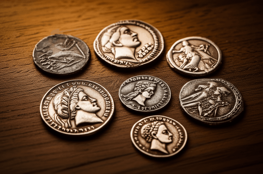 吹雪前の銀貨発掘—メタルディテクティング愛好家の待望の成果