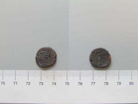 Coin of Demetrius III, Yale University Art Gallery, inv. 1938.6000.2695