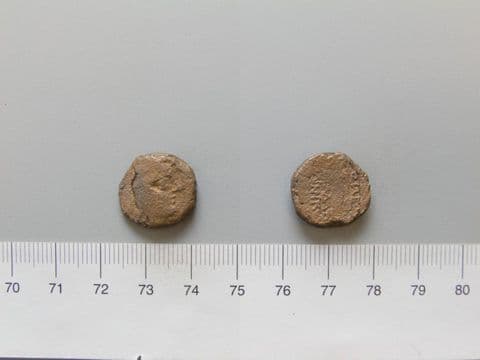 Coin of Mithradates I, from Commagene, Yale University Art Gallery, inv. 1938.6000.2687