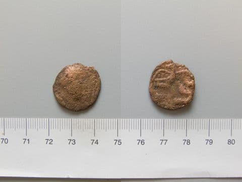 Coin of Mithradates II, from Antioch, Yale University Art Gallery, inv. 1938.6000.1100