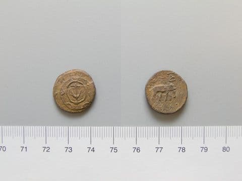 Double of Antiochus I Soter, Seleucid King, from Dura, Yale University Art Gallery, inv. 1938.6000.1067