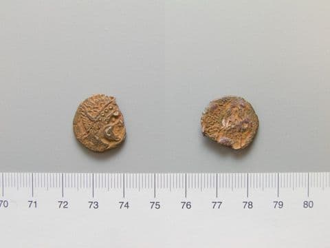 Double of Antiochus I Soter, Seleucid King, from Dura, Yale University Art Gallery, inv. 1938.6000.1071